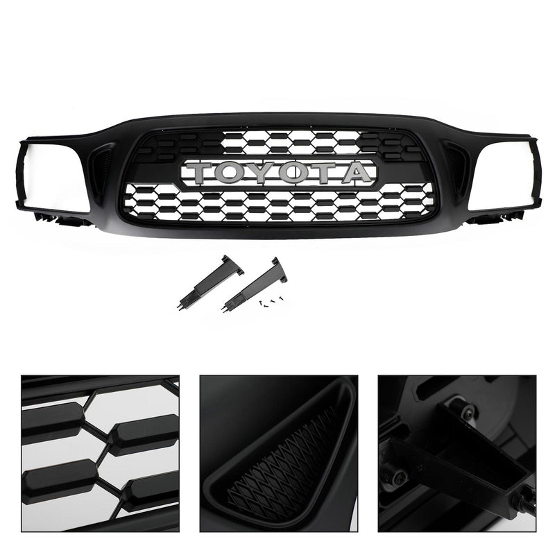 Toyota Tacoma 2001-2004 TRD PRO Honeycomb Front Bumper Grill Grille