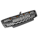Nissan Frontier | 2009-2019 | Matte Black Grille | Nissan Letter + Amber LED Lights