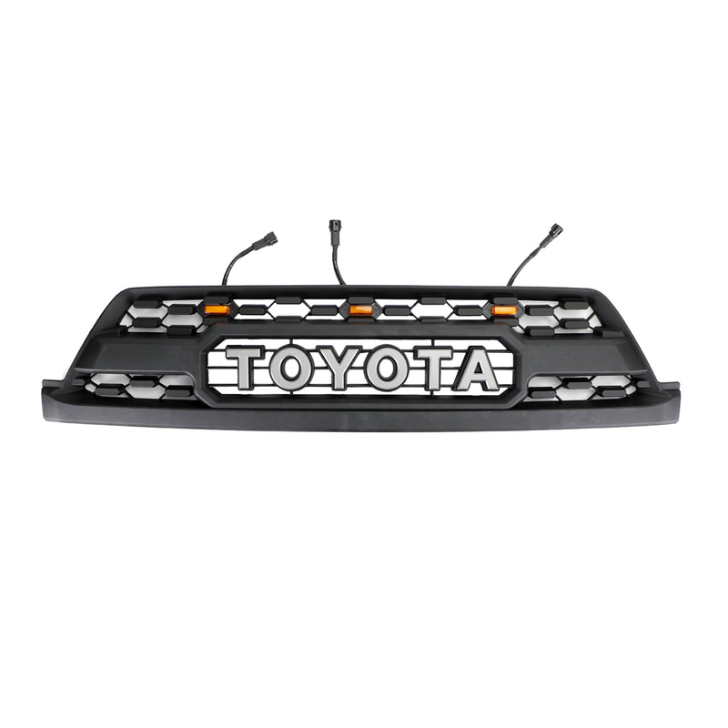 Toyota 4Runner 2002-2005 TRD PRO Style Front Bumper Grille Grill W/ LED