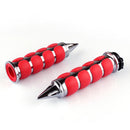 Motorcycle 1 Hand Grips For Honda Suzuki Yamaha Kawasaki Harley Chopper Cruiser Generic
