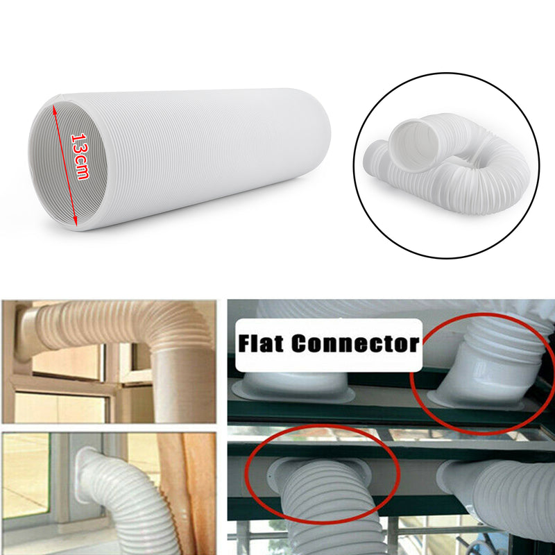 Universal Portable Air Conditioner Exhaust Hose- 5/6 inch Width, Extra 79" Long