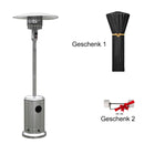 Patio Heater 48000 BTU Stainless Steel Outdoor Propane Gas Floor Stand Heating