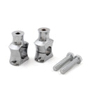 1 25mm Handlebar Risers Clamp For  Dyna Sportster Touring Generic
