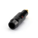 Earphone DIY Pin Gold Plated Audio Plug For MMCX 1840 1440 1540 Silver Black
