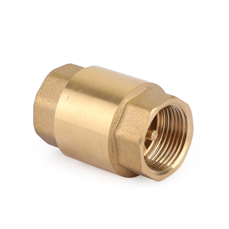 DN15/DN20 NPT In-Line Check Valve Brass Spring Loaded Inline 200PSI