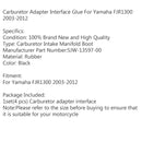 Carburetor Holder Intake Manifold Boot For Yamaha FJR1300 03-12 Electric Shift Generic