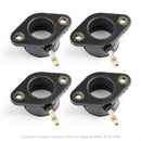 4x Carb Intake Manifold Boots For Kawasaki Z400J KZ500B KZ550 Ltd 16065-1014 Generic