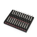 22pcs Stainless Steel Tattoo Tips Needles Tube Nozzle Tip Set Kit