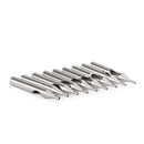 22pcs Stainless Steel Tattoo Tips Needles Tube Nozzle Tip Set Kit