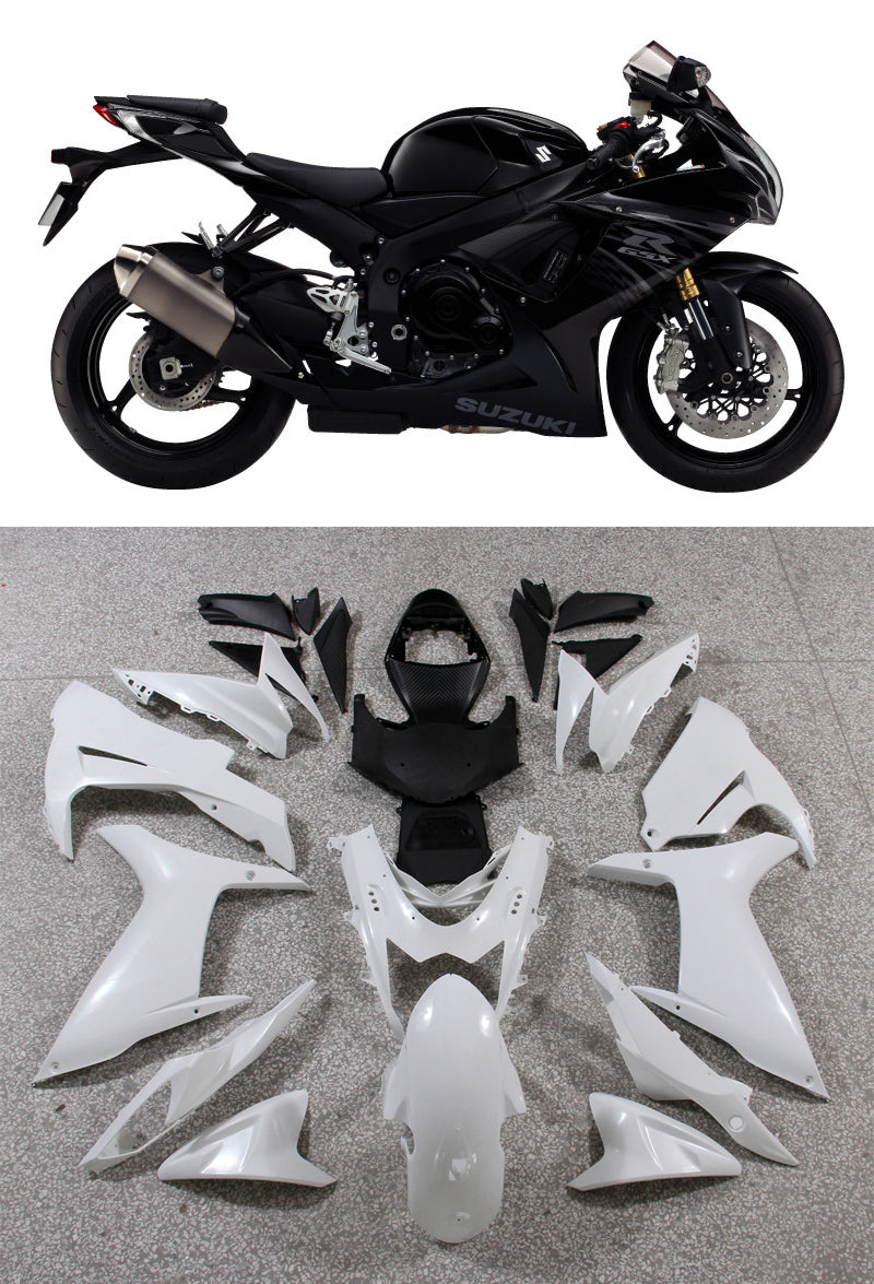 Fairings Plastics 2011-2024 Suzuki GSXR600 GSXR750 K11 Black Checkered GSXR Generic