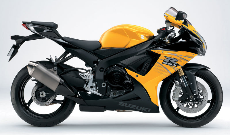 Fairings Plastics 2011-2024 Suzuki GSXR600 GSXR750 K11 Yellow Checkered GSXR Generic