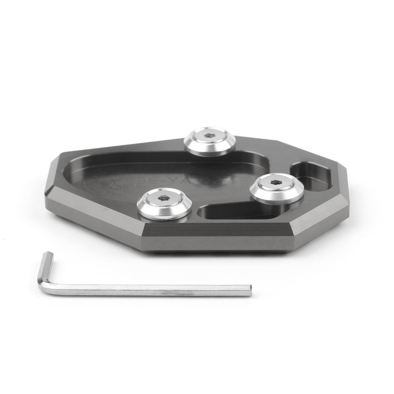 CNC Side Kickstand Stand Extension Plate For YAMAHA MT-07 2014-2016 Generic