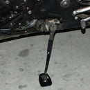 Plastic Aftermarket Motorcycle Kickstand Plate Biker'S Kick Stand Pad Black Generic