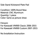Side Kickstand Support Plate Foot Pad For Kawasaki VN900 CLASSIC CUSTOM Generic