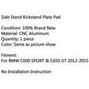 Side Stand Kickstand Support Plate Foot Pad For 12-15 BMW C600 SPORT C650 Generic