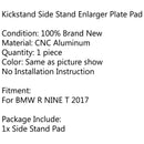 Black Kickstand Side Stand Enlarger Plate Pad For BMW R NINE T 2017 Generic