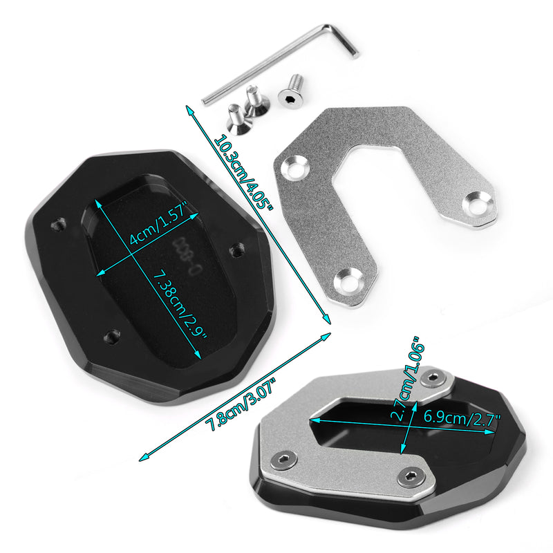 Kickstand Side Stand Plate Extension Pad for Ducati Scrambler 8 215-217