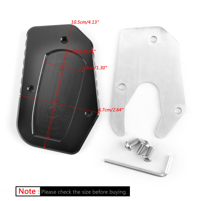 Sidestand Plate Kickstand Extension Pad For Suzuki V-STROM1000/DL1000 14-17 Generic