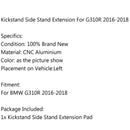 CNC Kickstand Side Stand Extension Enlarger Base Pad for BMW G310R 2016-2018 Generic