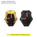 CNC Kickstand Side Stand Plate Extension Pad For Kawasaki 2018 Ninja 400 250 Generic