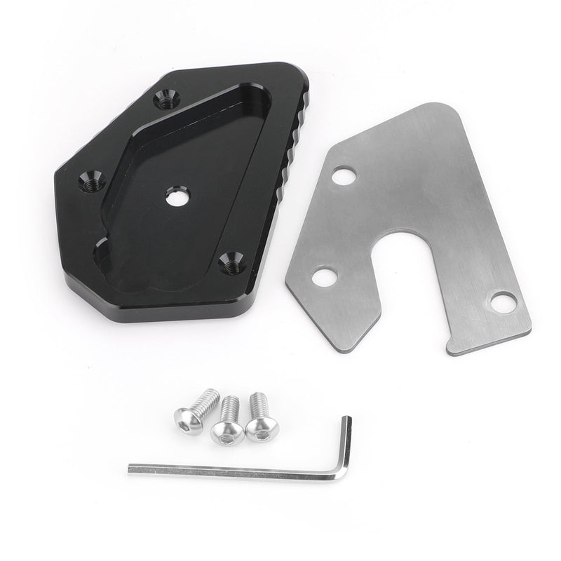 CNC Kickstand Side Stand Plate Extension Pad For SUZUKI DL650 V-STROM 650 12-19 Generic