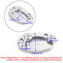 Kickstand Sidestand Extension Foot Plate Pad For KAWASAKI ER6N ZX6R Z1000 ZX10R