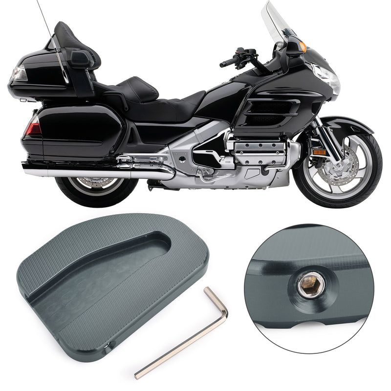 Kickstand Sidestand Extension Foot Plate Pad For Honda GoldWing GL1800 2010-2017 Generic