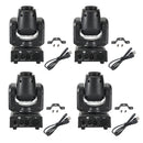 2Pcs/4Pcs 120W 8Gobo Moving Head Stage Lighting RGBW LED DMX Beam Disco Party Light