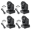2Pcs/4Pcs 120W 8Gobo Moving Head Stage Lighting RGBW LED DMX Beam Disco Party Light