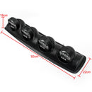 Four White Lens 4X4 Off Road Roof Top Fog Lamp H3 Bulbs Light Bar SUV