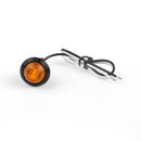 12V 24V Front Side Rear Marker LED Light Bus Van Car Truck Trailer Lamp Round Generic