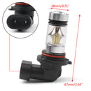 2x 9006 HB4 LED High Power 2323 100W Super White DRL Fog Light Lamp Bulbs 6000K Generic