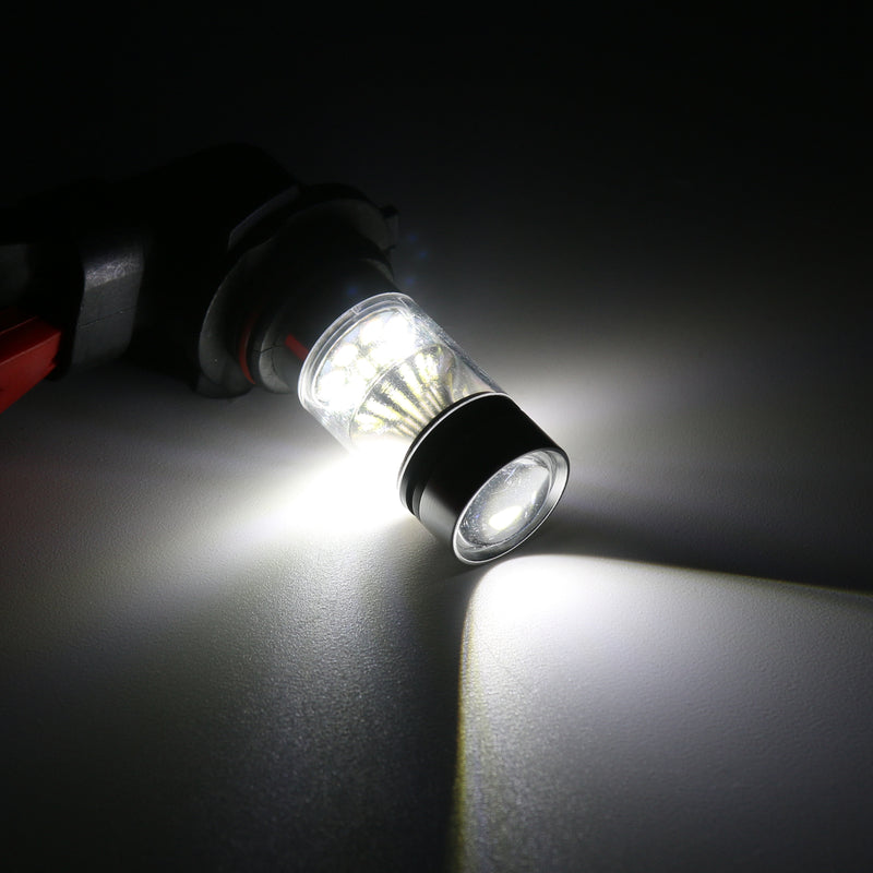 2x 9006 HB4 LED High Power 2323 100W Super White DRL Fog Light Lamp Bulbs 6000K Generic