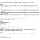 2PCS 9006/HB4 LED Headlight 36W 8000LM COB Bulbs Kit High/Low Beam 6000K Generic