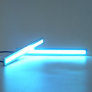 2pcs 17cm Blue COB Car LED Lights DRL Fog Daytime Driving Lamp Waterproof DC12V Generic