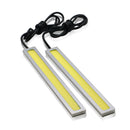 10x 17cm Blue COB Car LED Lights DRL Fog Daytime Driving Lamp Waterproof DC12V Generic