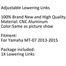 CNC Aluminum Adjustable Lowering Link Kit 30mm For 2013-2015 Yamaha MT 07 FZ 07 Generic