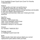 2017 Front Headlight Screen For Yamaha T-MAX530 Lens Cover Guard Protector Generic