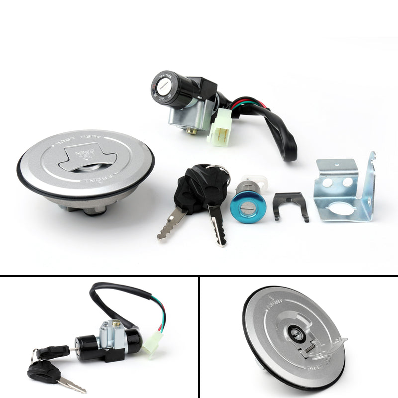 Ignition Switch Fuel Gas Cap Key Lock Set For Honda MSX125 GROM125 AC 2014-2015