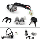 Ignition Switch Fuel Gas Cap Cover Key Lock Set For Honda CH125 Spacy 1984-1996