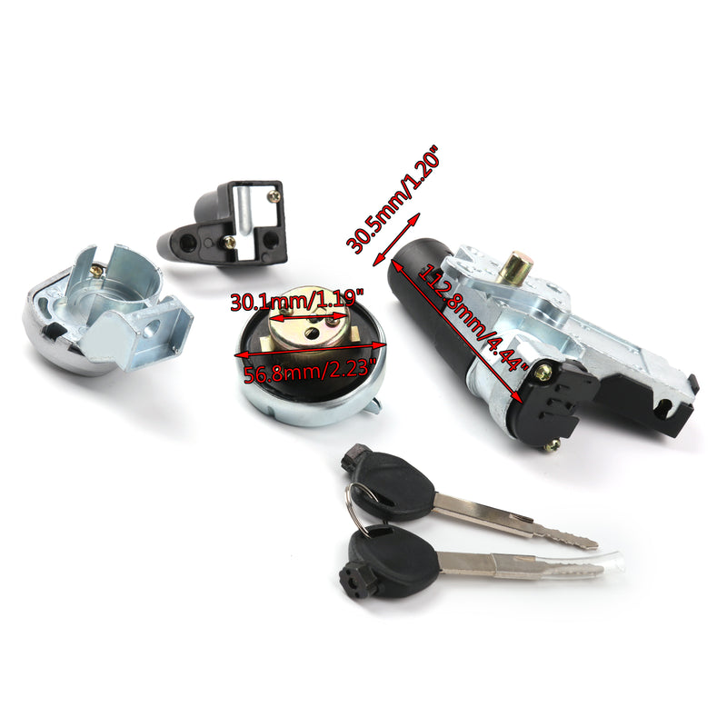 Ignition Switch LockSet 3514-GEZ-Y21 For Honda NPS5 Ruckus 23-25