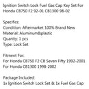 Ignition Switch Lock Fuel Gas Cap Key Set For Honda CB75 F2 92-1 CB13 98-2
