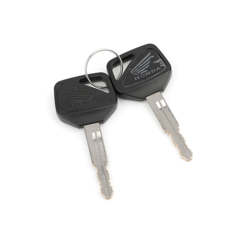 Ignition Switch Fuel Gas Cap Seat Lock Keys For Honda FMX650 05-06 CB250 Hornet Generic