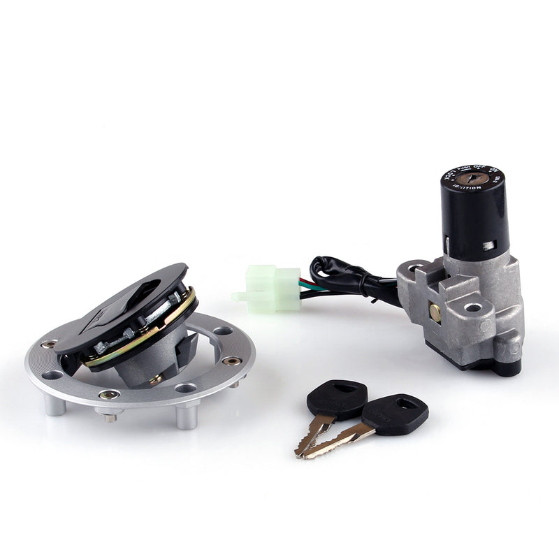 Ignition Switch Lock & Fuel Gas Cap Key Set For Suzuki GSX750 GSX600 1989-1997