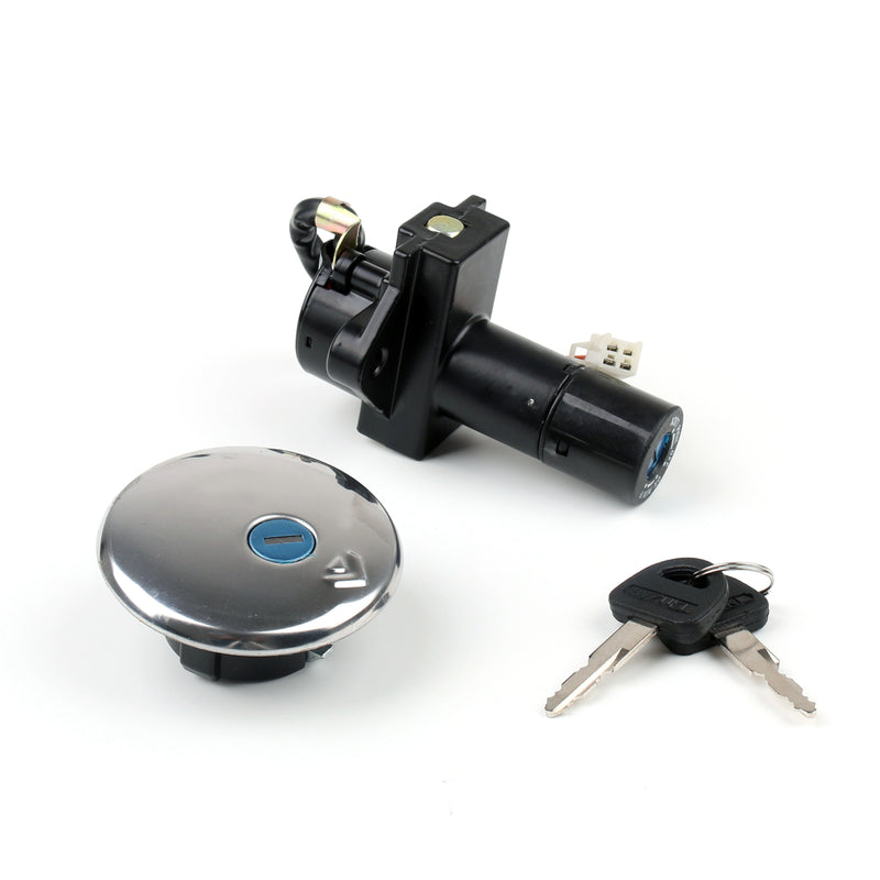 Ignition Switch Lock & Fuel Gas Cap Key Set For Suzuki GN250 1985-2001