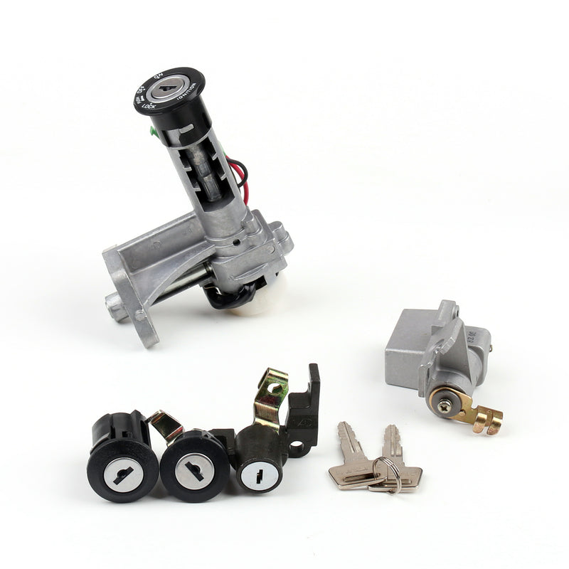 Ignition Switch Lock & Fuel Gas Cap Key Set For Suzuki AN125 AN150 VECSTAR