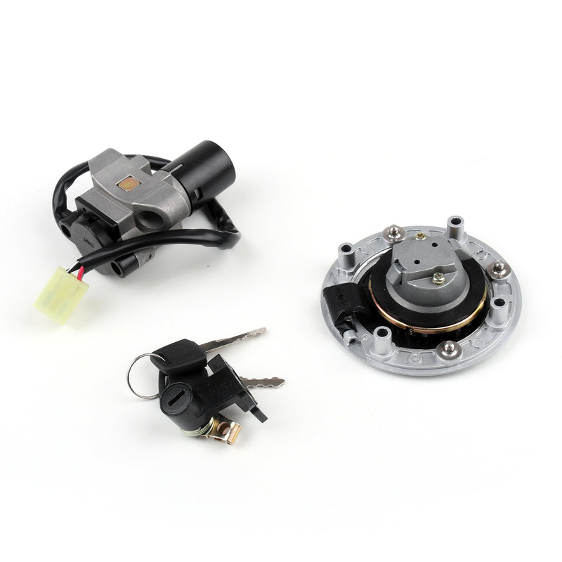 Ignition Switch Lock & Fuel Gas Cap Key Set For Suzuki GSF25 GSF4 Bandit