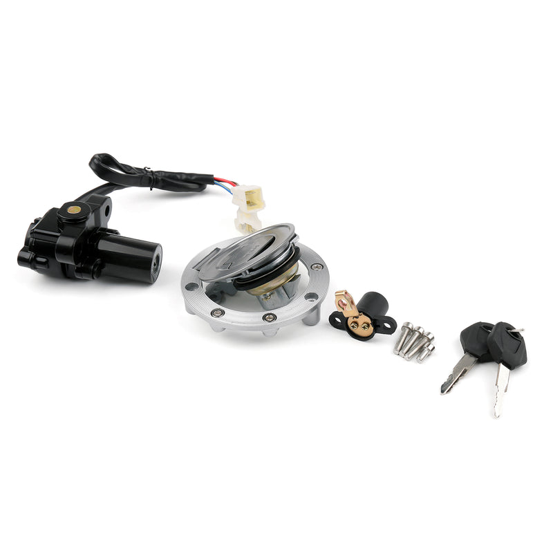 Ignition Switch Seat Gas Cap Cover Lock Key Set For Yamaha XVS13CU XVS13