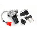 Ignition Switch Helemt Hanger Side Cover Lock Set For Yamaha V-Star 650 & 1100