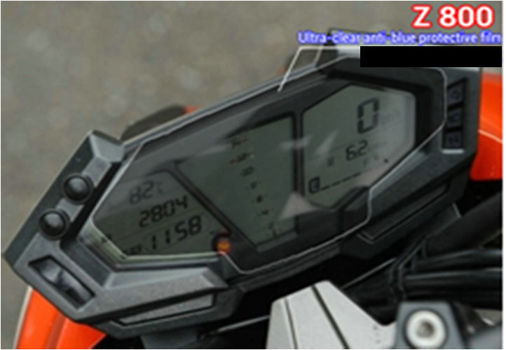 Speedometer Cluster Scratch Protection Film Screen Protector Fit Kawasaki Z800 Generic